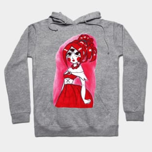 Red Triclops Hoodie